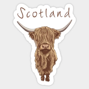 Hairy Coo Sticker